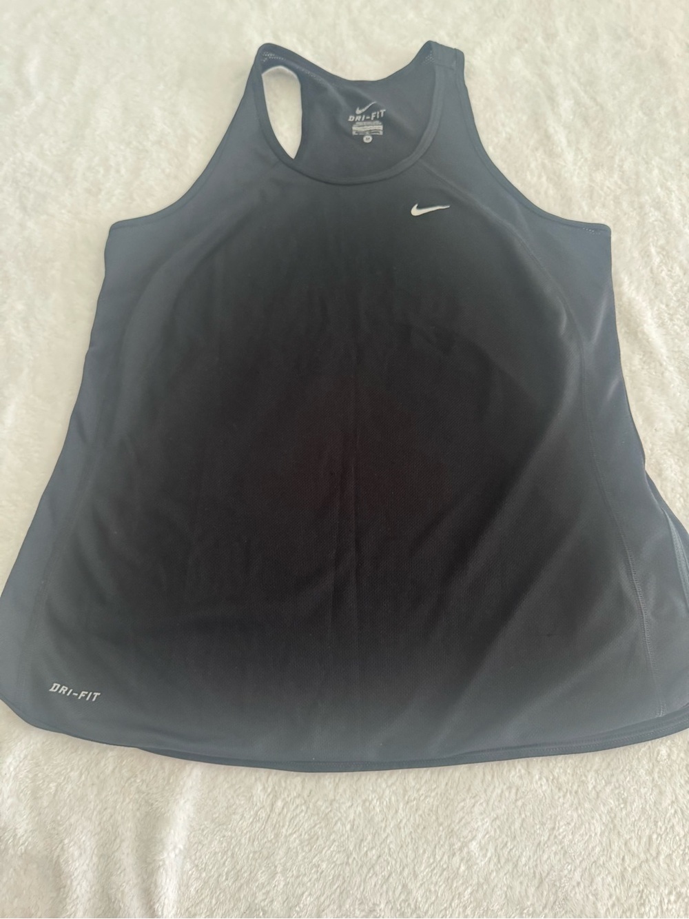 Nike Women’s Black Dri-FIT Athletic Racerback Tank